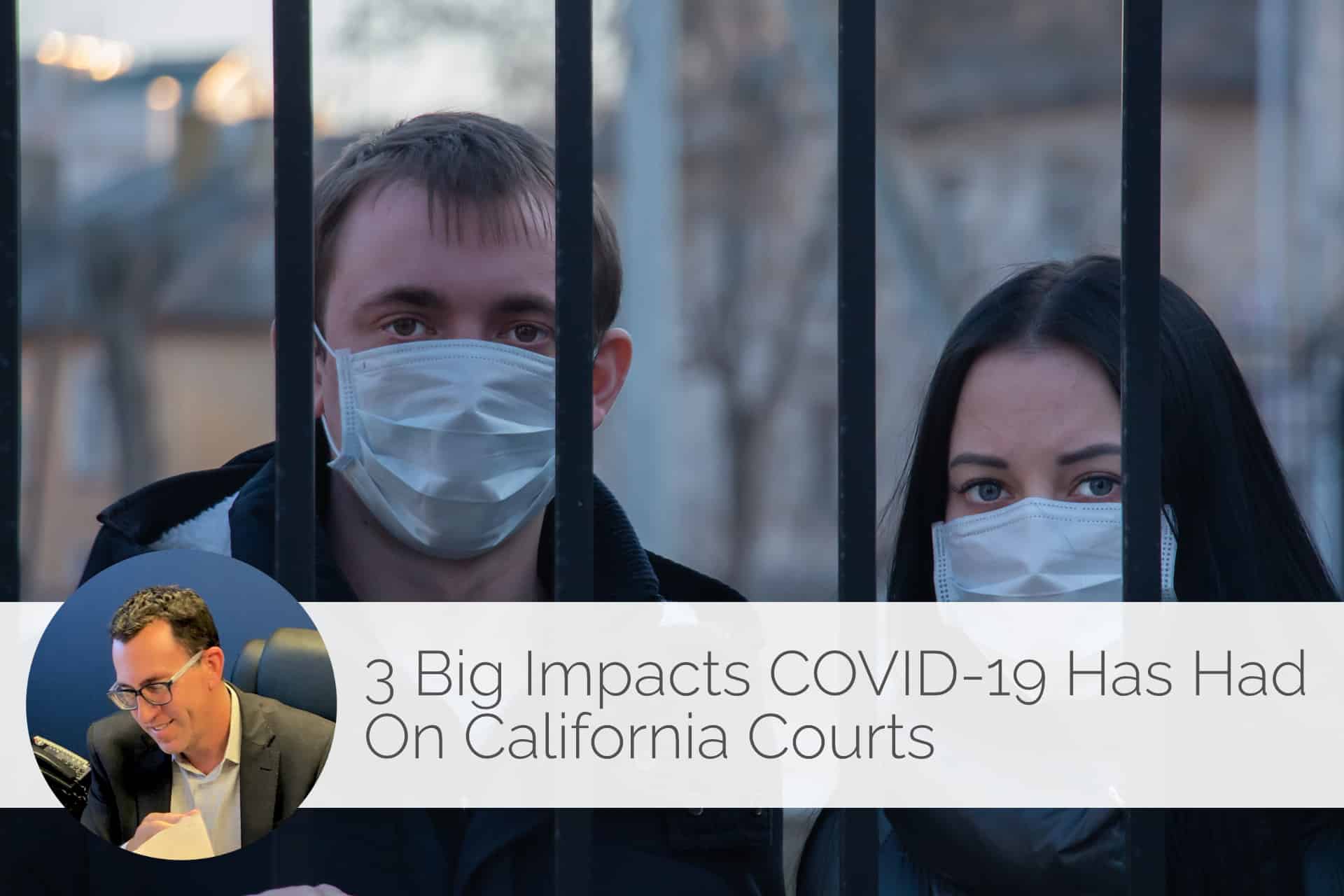 Impacts COVID-19 has had on California Courts