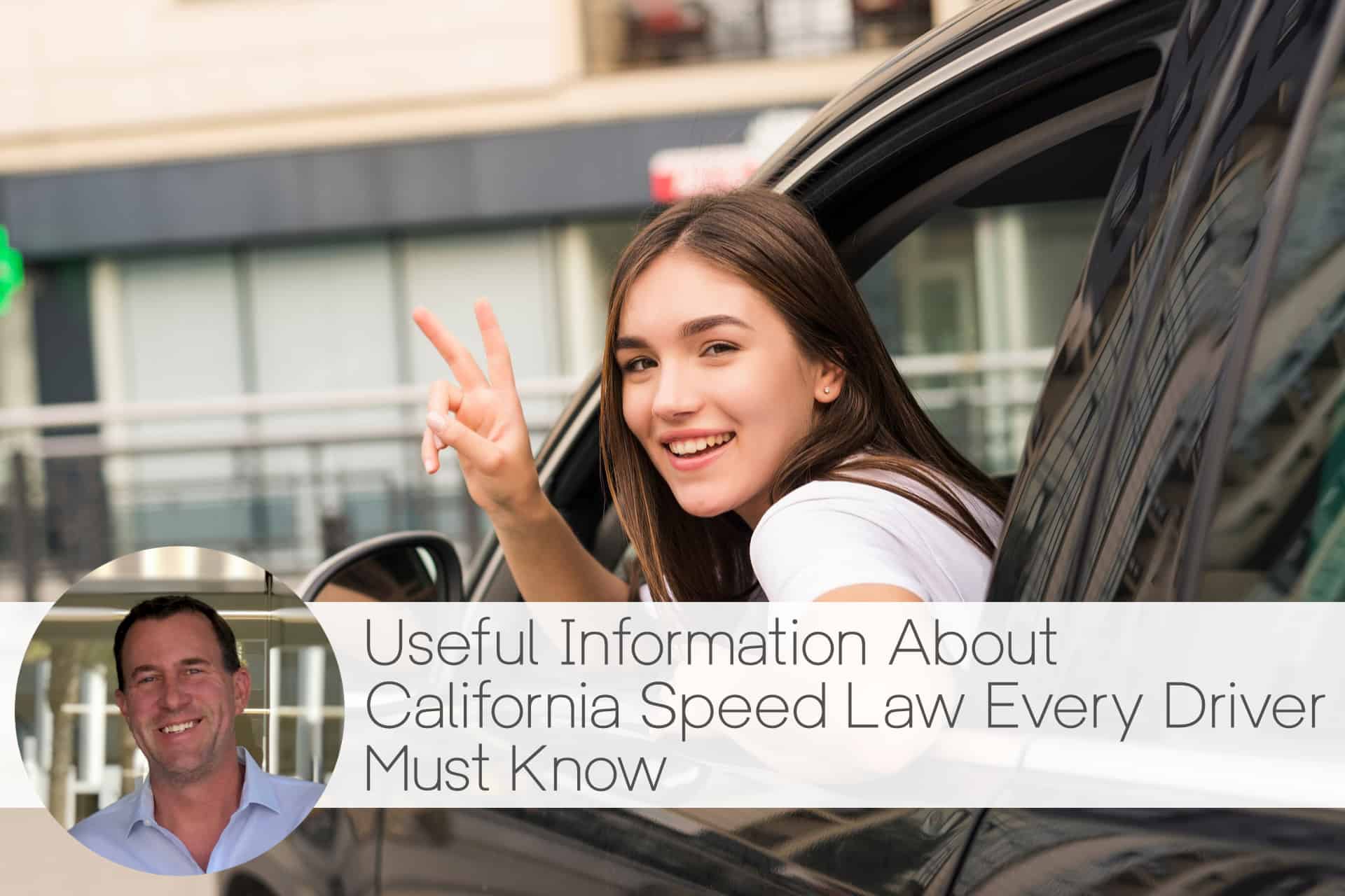 california speed law
